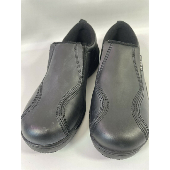 Nautilus Women's Black Composite Toe EH Slip On Resistant Work Shoe/Boot sz. 9 - Picture 1 of 9